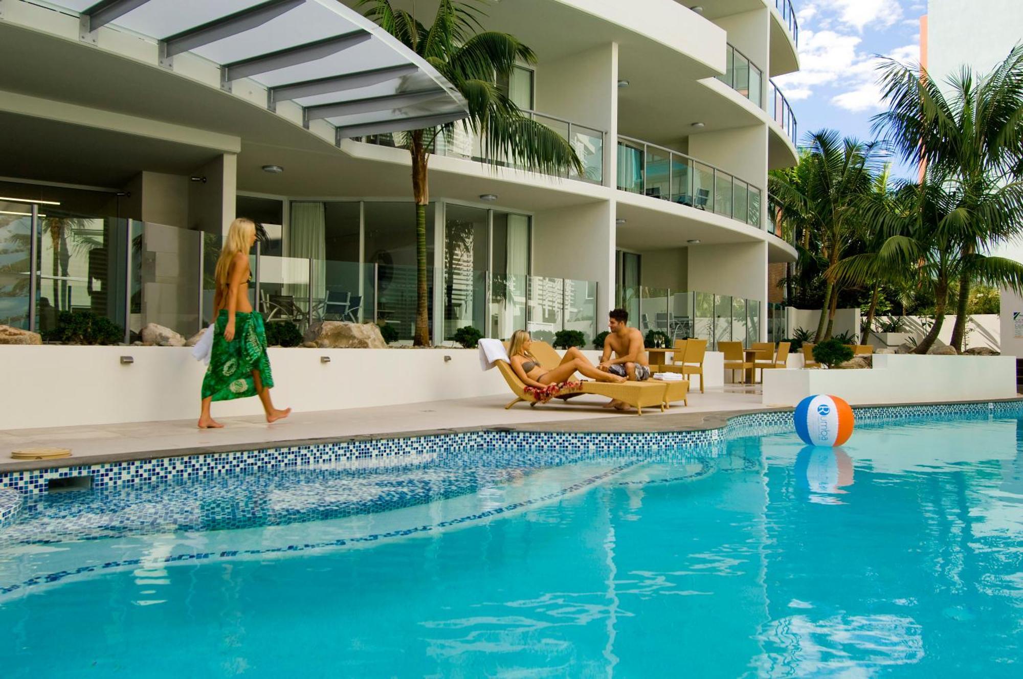 Rumba Beach Resort Caloundra Bagian luar foto The pool at the W South Beach